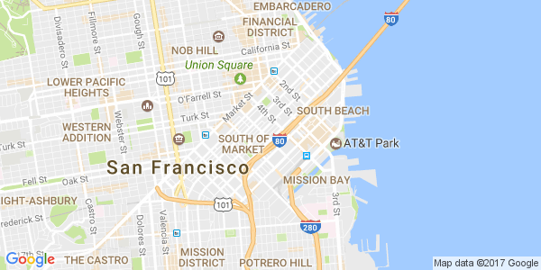 Static fallback image. map of 185 Clara Street San Francisco CA 94107.