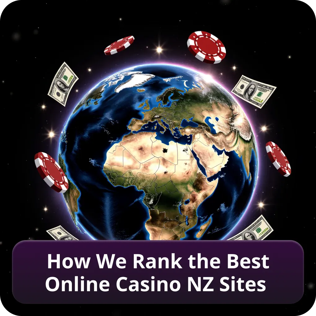 How we rank the best online casino NZ sites