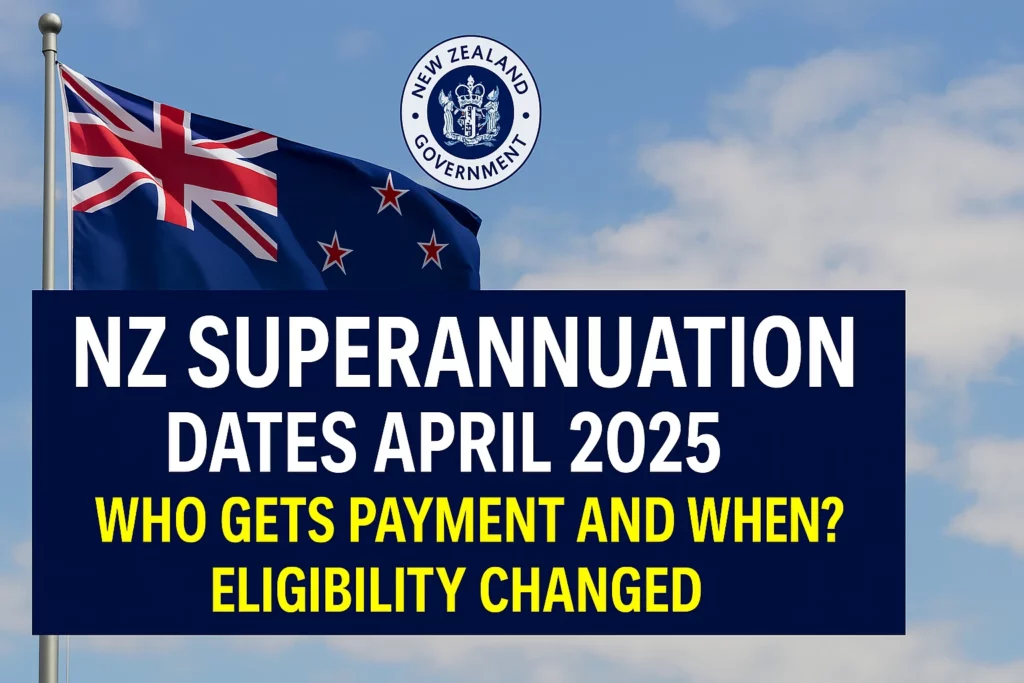 NZ Superannuation dates April 2025
