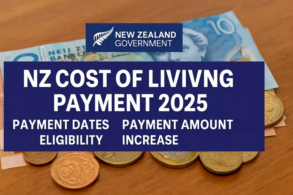 NZ cost of living payment 2025