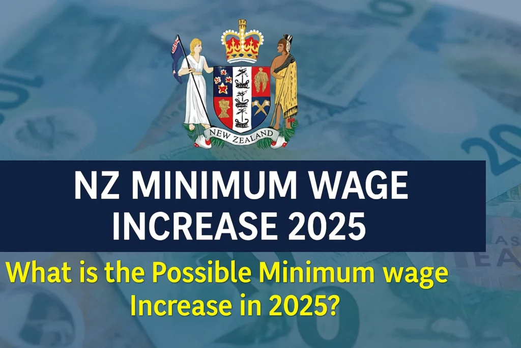 NZ minimum wage Increase 2025